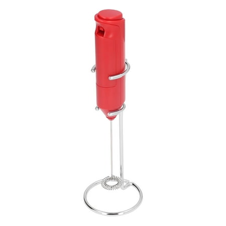 Handheld Milk Frother ABS Electric Handheld Milk Frother Easy To Clean Noise Free For Kitchens Red And Bracket
Handheld Milk Frother ABS Electric Handheld Milk Frother Easy To Clean Noise Free For Kitchens Red And Bracket