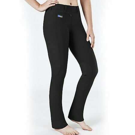 Irideon Ladies Boot Cut Tights Long XL Black