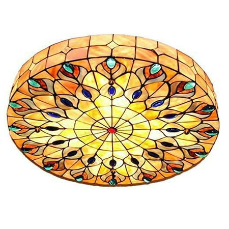 AFANQI Vintage Ceiling Light Hand-Made Colorful Chandelier Flush Mount Lighting Fixture Lampshade with Colorful Design Decor 20
AFANQI Vintage Ceiling Light Hand-Made Colorful Chandelier Flush Mount Lighting Fixture Lampshade with Colorful Design Decor 20