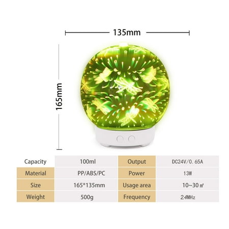 huaai humidifier 2021 new aroma diffuser led color light conversion aroma diffuser humidifier c