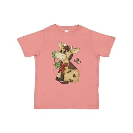 Inktastic Corky Cow Gift Toddler Boy Girl T-Shirt