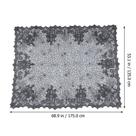 TOYMYTOY 1pc Creative Halloween Tablecloth Pretty Lace Tablecloth Practical Table Cloth
TOYMYTOY 1pc Creative Halloween Tablecloth Pretty Lace Tablecloth Practical Table Cloth