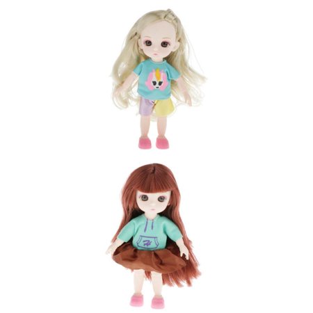 2 Set 13 Flexible Ball Jointed Female Model with Full Set Skirt Long Hair Shoes and Accessories Best Birthday Xmas Gifts for Kids
2 Set 13 Flexible Ball Jointed Female Model with Full Set Skirt Long Hair Shoes and Accessories Best Birthday Xmas Gifts for Kids