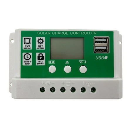 HOMEMAXS Solar Charge Controller LCD Output Solar Cell Panel Regulator Controller (40A)
HOMEMAXS Solar Charge Controller LCD Output Solar Cell Panel Regulator Controller (40A)