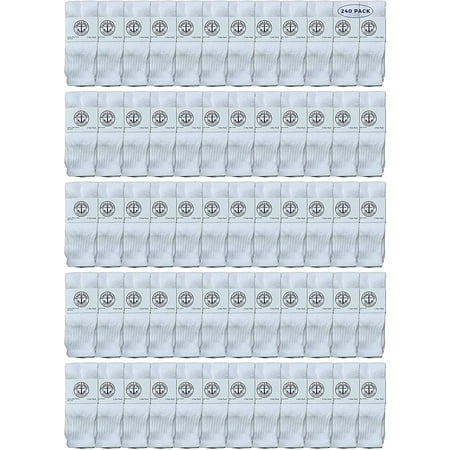 SOCKS NBULK 17 Inch Wholesale Bulk Kids Tube Socks Cotton Sport Athletic Tube Socks - 6-8 - White - 240 Packs
SOCKS NBULK 17 Inch Wholesale Bulk Kids Tube Socks Cotton Sport Athletic Tube Socks - 6-8 - White - 240 Packs