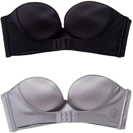 2 Pack Women Hand Shape Front/Back Buckle Custom Lift Invisible Wirefree Anti-Slip Strapless Push Up Bra
2 Pack Women Hand Shape Front/Back Buckle Custom Lift Invisible Wirefree Anti-Slip Strapless Push Up Bra