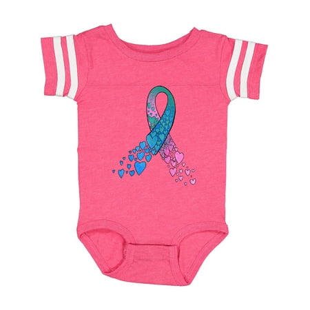 Inktastic Thyroid Cancer Awareness with Heart Ribbon Gift Baby Boy or Baby Girl Bodysuit
Inktastic Thyroid Cancer Awareness with Heart Ribbon Gift Baby Boy or Baby Girl Bodysuit