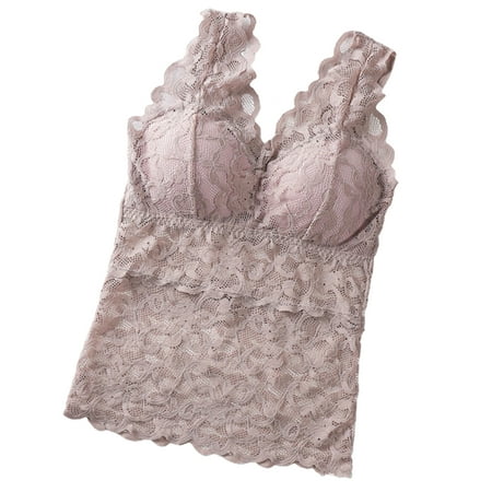 Liveday Women s Lace Camisole Bra Lingerie Sports Bras Knitted Pattern Stretch Removable
Liveday Women s Lace Camisole Bra Lingerie Sports Bras Knitted Pattern Stretch Removable