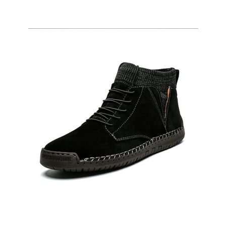 Avamo Mans Casual Shoes Boots High Top Sneakers Thickening Loafers Winter Cotton Shoes
Avamo Mans Casual Shoes Boots High Top Sneakers Thickening Loafers Winter Cotton Shoes