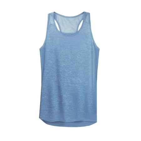 Toddler Stocking Yoga Tops Mesh Workout Racerback Shirts Running Tank Women Tops Camisole Tops with Shelf Bra