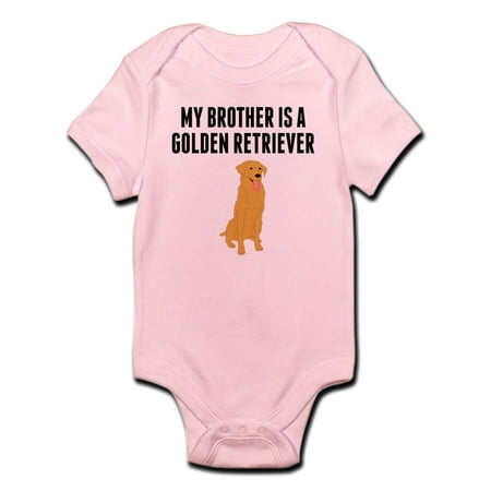 CafePress - My Brother Is A Golden Retriever Body Suit - Baby Light Bodysuit
CafePress - My Brother Is A Golden Retriever Body Suit - Baby Light Bodysuit