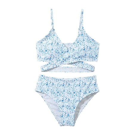 Toddler Girl 2 Piece Swimsuit Sport Flower Floral Prints High Waist Bikini Set Swimwear Beach Bathing Suit
Toddler Girl 2 Piece Swimsuit Sport Flower Floral Prints High Waist Bikini Set Swimwear Beach Bathing Suit