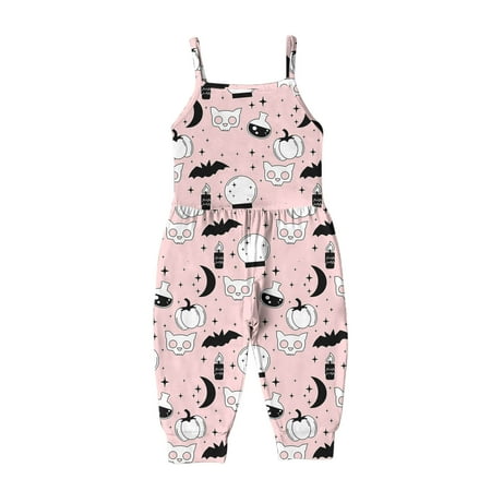 Binmer Toddler Baby Girl Jumpsuits Summer Cartoon Printing Strap Romper Pants With Pockets
Binmer Toddler Baby Girl Jumpsuits Summer Cartoon Printing Strap Romper Pants With Pockets