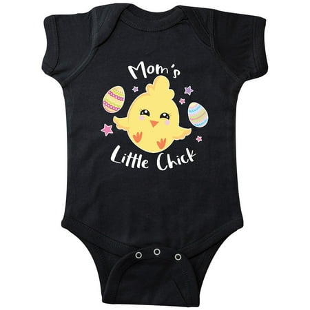Inktastic Happy Easter Mom s Little Chick Gift Baby Girl Bodysuit