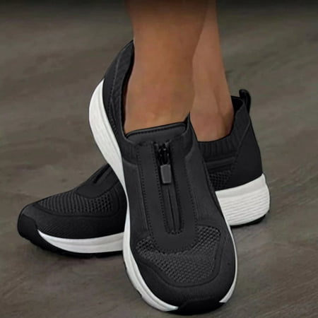 Cathalem Internationalist Women Sneaker Mesh Fashion Zipper Flat Breathable Women s Print Front Casual Leopard Women s Technicalsportshoe Black 9
Cathalem Internationalist Women Sneaker Mesh Fashion Zipper Flat Breathable Women s Print Front Casual Leopard Women s Technicalsportshoe Black 9