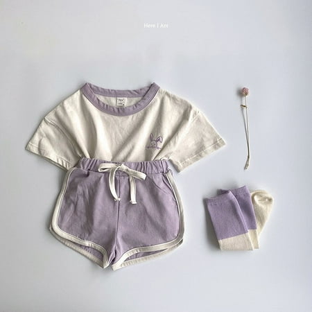 DancePeanut Summer Children s Shorts Suit Boys Girls Cartoon Rabbit Round Neck Short Sleeve Pullover Top Elastic Shorts Sports Clothing Suit
DancePeanut Summer Children s Shorts Suit Boys Girls Cartoon Rabbit Round Neck Short Sleeve Pullover Top Elastic Shorts Sports Clothing Suit