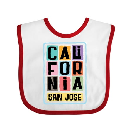 Inktastic San Jose California Gifts Gift Baby Boy or Baby Girl Bib