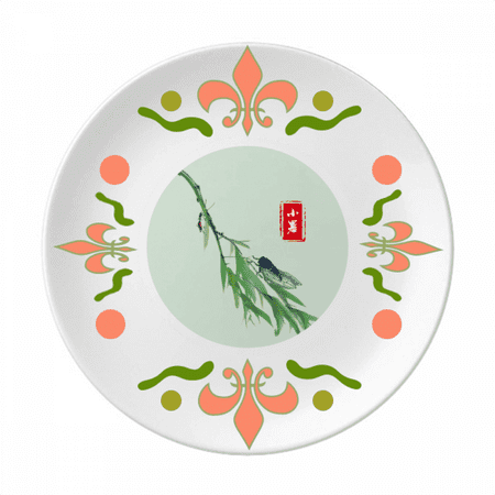 Circlar Slight Heat Twenty Four Solar Term Flower Ceramics Plate Tableware Dinner Dish
Circlar Slight Heat Twenty Four Solar Term Flower Ceramics Plate Tableware Dinner Dish