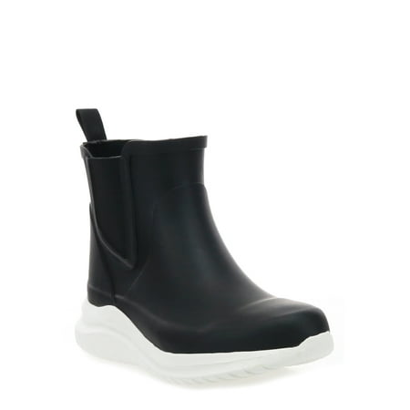 Chooka Bellevue Rain Chelsea Boot Black 8 M US