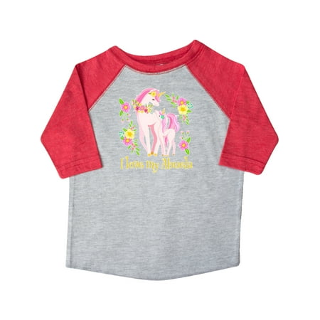 Inktastic I Love My Abuela Unicorn with Pink and Yellow Flowers Gift Toddler Boy or Toddler Girl T-Shirt
Inktastic I Love My Abuela Unicorn with Pink and Yellow Flowers Gift Toddler Boy or Toddler Girl T-Shirt
