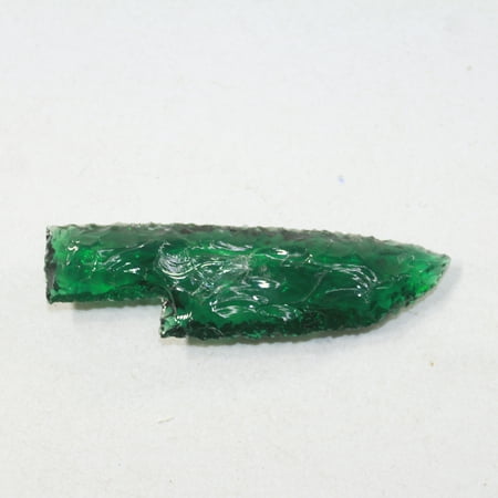 1 Small Glass Ornamental Knife Blade #1424 Mountain Man Knife