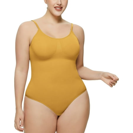 Mubineo Women Shapewear Sleeveless V-neck Tummy Control Solid Seamless Bodysuit for Daily
Mubineo Women Shapewear Sleeveless V-neck Tummy Control Solid Seamless Bodysuit for Daily