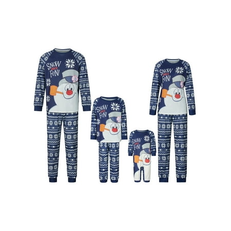 Ma&Baby Christmas Family Pajamas Matching Sets Snowman Print Xmas Sleepwear for Family Mens Womens
Ma&Baby Christmas Family Pajamas Matching Sets Snowman Print Xmas Sleepwear for Family Mens Womens