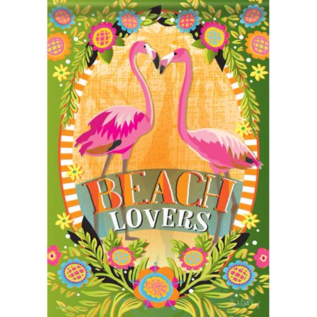 Carson House Flag - Beach Lovers