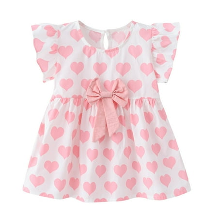 2023 Summer Savings Girls Dress PEZHADA Toddler Kids Baby Girls Summer Love Print Dress Bow Princess Dress Pink B 110
2023 Summer Savings Girls Dress PEZHADA Toddler Kids Baby Girls Summer Love Print Dress Bow Princess Dress Pink B 110
