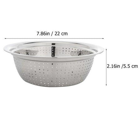 draining tub 1Pc Multifunctional Stainless Steel Drain Basket Strainer Basket for Home (Silver)
draining tub 1Pc Multifunctional Stainless Steel Drain Basket Strainer Basket for Home (Silver)