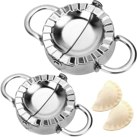 Ravioli Mold 2PCS New 304 Stainless Steel Ravioli Dumpling Maker Mold Simple Tool for Dough Stamper Cutter Pastry Making Kitchen Gadgets(Small 7.6cm Large 9.5cm)
Ravioli Mold 2PCS New 304 Stainless Steel Ravioli Dumpling Maker Mold Simple Tool for Dough Stamper Cutter Pastry Making Kitchen Gadgets(Small 7.6cm Large 9.5cm)