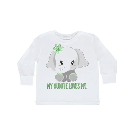 Inktastic My Auntie Loves Me- cute elephant Gift Toddler Boy or Toddler Girl Long Sleeve T-Shirt
Inktastic My Auntie Loves Me- cute elephant Gift Toddler Boy or Toddler Girl Long Sleeve T-Shirt
