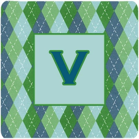 Monogram - Blue Argoyle Foam Coasters Initial Letter V Set - 4
Monogram - Blue Argoyle Foam Coasters Initial Letter V Set - 4