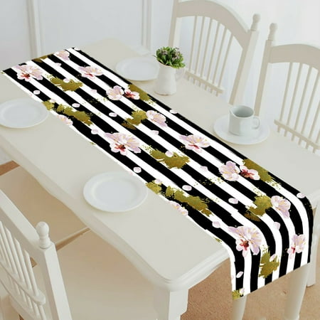 ECZJNT Women S Day table runner table cloth tea table cloth 14x72 inch