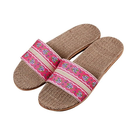 Cathalem Slippers For Fashion Ladies Women Breathable Bohemia Beach Slip On Shoes Casual Sandals Women Warm Slippers Watermelon Red 10
Cathalem Slippers For Fashion Ladies Women Breathable Bohemia Beach Slip On Shoes Casual Sandals Women Warm Slippers Watermelon Red 10