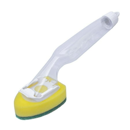 Detachable Dish Bowl Cleaning Brush Fillable Liquid Long Handle Loofah Pot Pan Washing Brush Kitchen Cleaner Washing Tool
Detachable Dish Bowl Cleaning Brush Fillable Liquid Long Handle Loofah Pot Pan Washing Brush Kitchen Cleaner Washing Tool