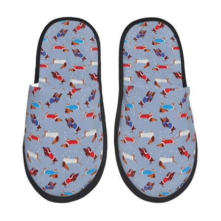 Silkie winter Dachshund Slippers for women and Men House Shoes for Unisex Indoor House Shoes-Medium
Silkie winter Dachshund Slippers for women and Men House Shoes for Unisex Indoor House Shoes-Medium