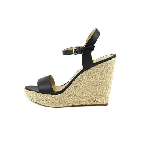 Womens Jill Leather Open Toe Casual Espadrille Sandals