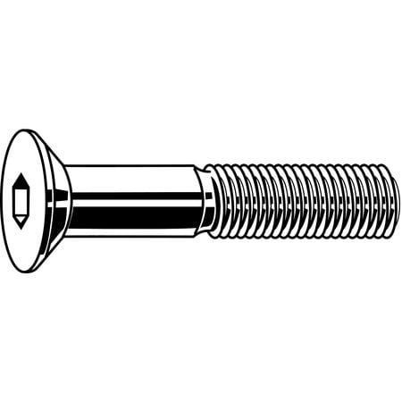 SHCS Flat Alloy Steel #6-40x1 PK100