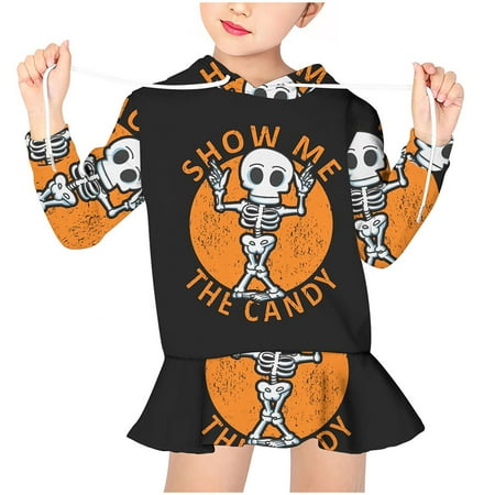 Frostluinai Halloween Outfits For Infant Newborn Baby Girl Hoodie Sweater Toddler Winter Sweater Dress Pullover Baby Cute Cartoon Print Outfit Set 
Frostluinai Halloween Outfits For Infant Newborn Baby Girl Hoodie Sweater Toddler Winter Sweater Dress Pullover Baby Cute Cartoon Print Outfit Set