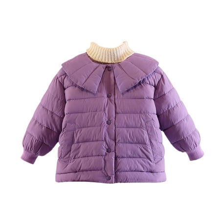 nsendm Youth Jacket Girls Newborn Infant Babys Girls Winter Solid Warm Thick Cotton Long Sleeve Girls Winter Jacket Purple 5-6 Years
nsendm Youth Jacket Girls Newborn Infant Babys Girls Winter Solid Warm Thick Cotton Long Sleeve Girls Winter Jacket Purple 5-6 Years