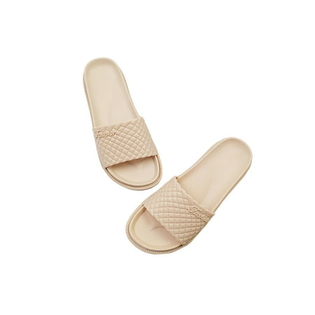 Daeful Women s Bathroon Slippers Solid Color Anti-Slip Wear-Resistant Comfortable Casual Shoes Indoor Outdoor
Daeful Women s Bathroon Slippers Solid Color Anti-Slip Wear-Resistant Comfortable Casual Shoes Indoor Outdoor