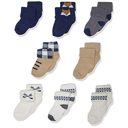 Hudson Baby Unisex Cotton Rich Newborn and Terry Socks Woodland Creatures 8 Pk 0-6 Months
Hudson Baby Unisex Cotton Rich Newborn and Terry Socks Woodland Creatures 8 Pk 0-6 Months