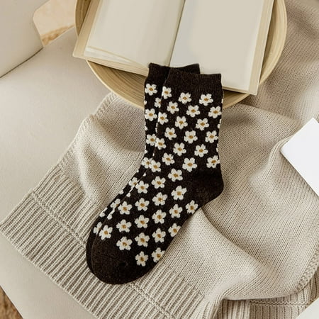 YSEINBH Womens Winter Socks Autumn And Winter Mid Tube Socks Thickened Warm Stockings
YSEINBH Womens Winter Socks Autumn And Winter Mid Tube Socks Thickened Warm Stockings