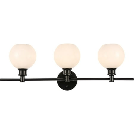Black Tone Finish Wall Sconces 28 Wide Frosted White Glass Ball Shade E26 Bulb Type 3 Light Fixture
Black Tone Finish Wall Sconces 28 Wide Frosted White Glass Ball Shade E26 Bulb Type 3 Light Fixture