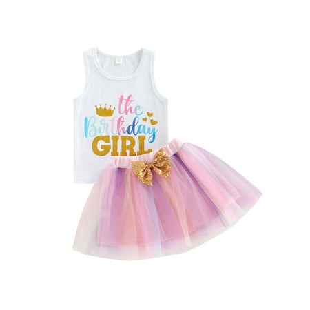 Calsunbaby Kids Baby Girls Outfits Letter Crown Print Sleeveless Vest Tops Bow Short Mesh Bubble Skirt Set White 6-7 Years
Calsunbaby Kids Baby Girls Outfits Letter Crown Print Sleeveless Vest Tops Bow Short Mesh Bubble Skirt Set White 6-7 Years