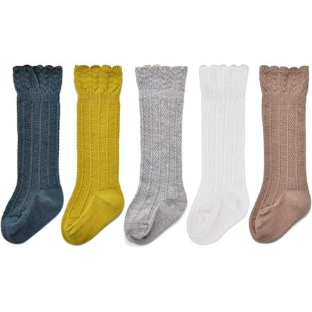 Epeius Baby Girls Boys Uniform Knee High Socks Tube Ruffled Stockings Infants and Toddlers (Pack of 3/5)
Epeius Baby Girls Boys Uniform Knee High Socks Tube Ruffled Stockings Infants and Toddlers (Pack of 3/5)