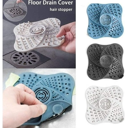 Kitchen Sink Strainer - Silicone Drain Hair Catcher Bathroom Shower Sink Stopper Drain Cover Hair Trap Filter for Bathroom and Kitchen (1Pcs Black)
Kitchen Sink Strainer - Silicone Drain Hair Catcher Bathroom Shower Sink Stopper Drain Cover Hair Trap Filter for Bathroom and Kitchen (1Pcs Black)