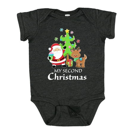 Inktastic My 2nd Christmas with Santa Reindeer and Tree Gift Baby Boy or Baby Girl Bodysuit
Inktastic My 2nd Christmas with Santa Reindeer and Tree Gift Baby Boy or Baby Girl Bodysuit