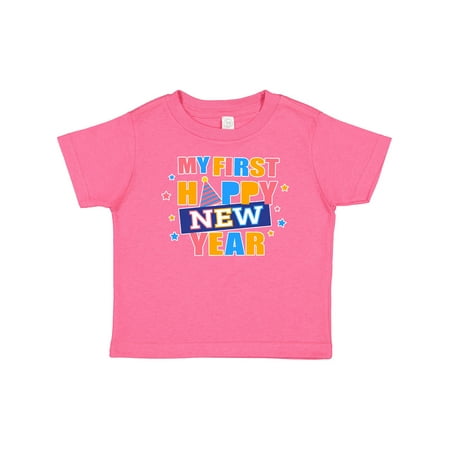 Inktastic My First Happy New Year Colorful with Stars Gift Baby Boy or Baby Girl T-Shirt
Inktastic My First Happy New Year Colorful with Stars Gift Baby Boy or Baby Girl T-Shirt